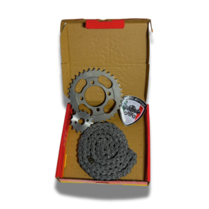 kit de arrastre akt flex 125 43/14 428 110 cadena reforzada